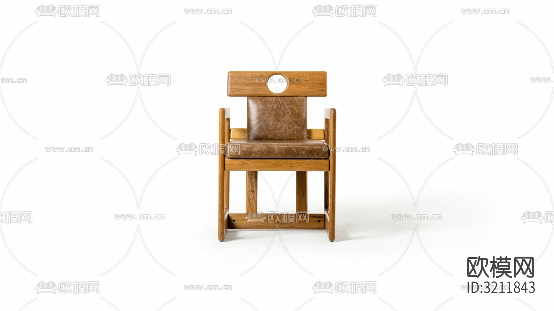 北欧椅子 餐椅下载（渲染图7）