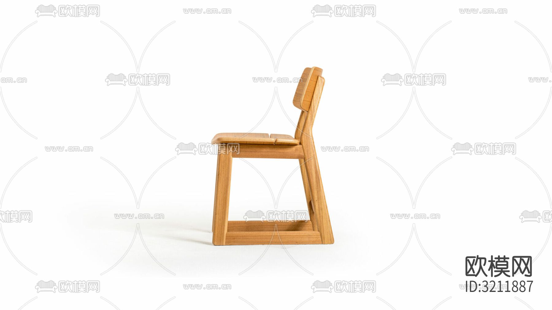 北欧椅子 餐椅下载（渲染图4）