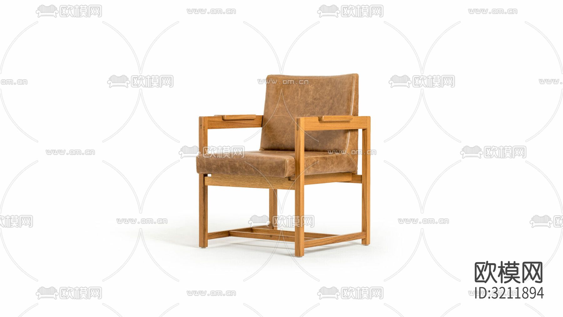 休闲椅 扶手椅下载（渲染图1）