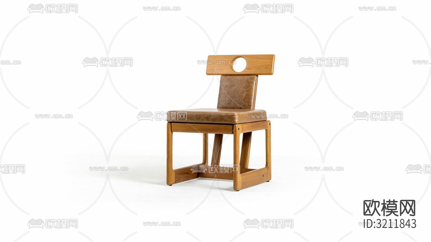 北欧椅子 餐椅下载（渲染图1）