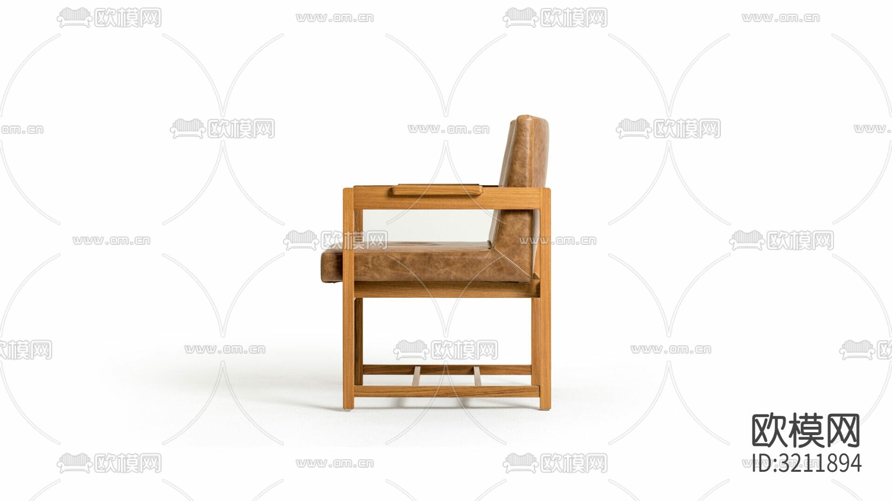 休闲椅 扶手椅下载（渲染图2）