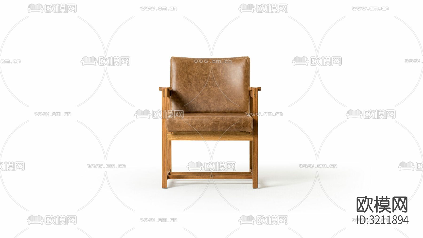 休闲椅 扶手椅下载（渲染图3）