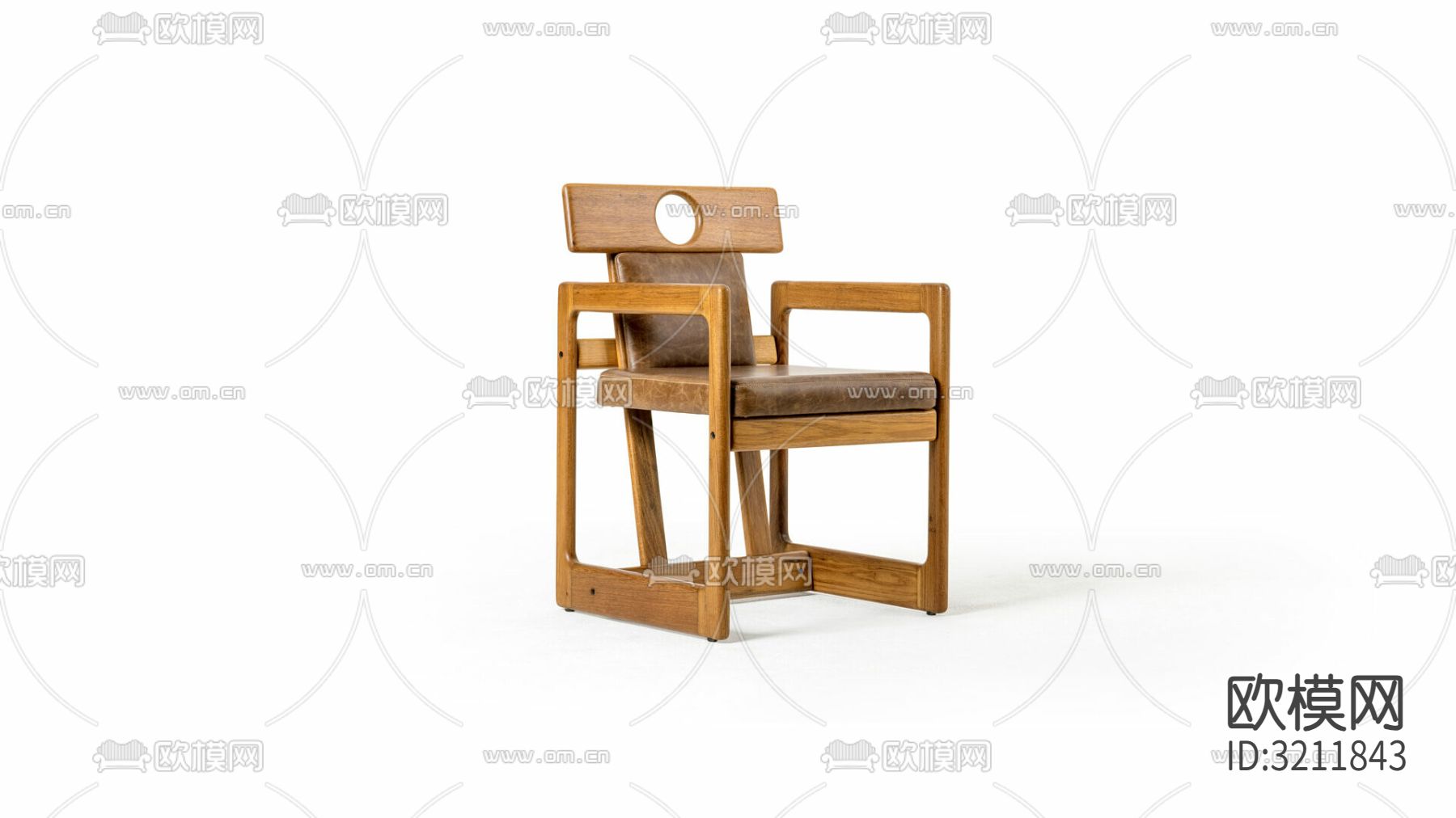 北欧椅子 餐椅下载（渲染图5）