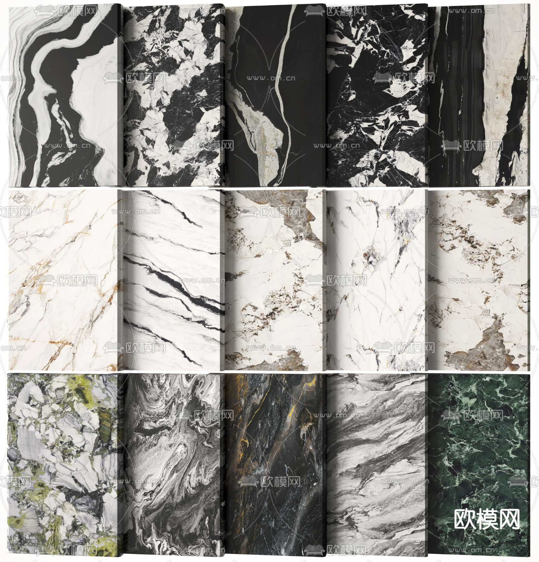 大理石瓷砖 墙砖 地砖3d模型下载