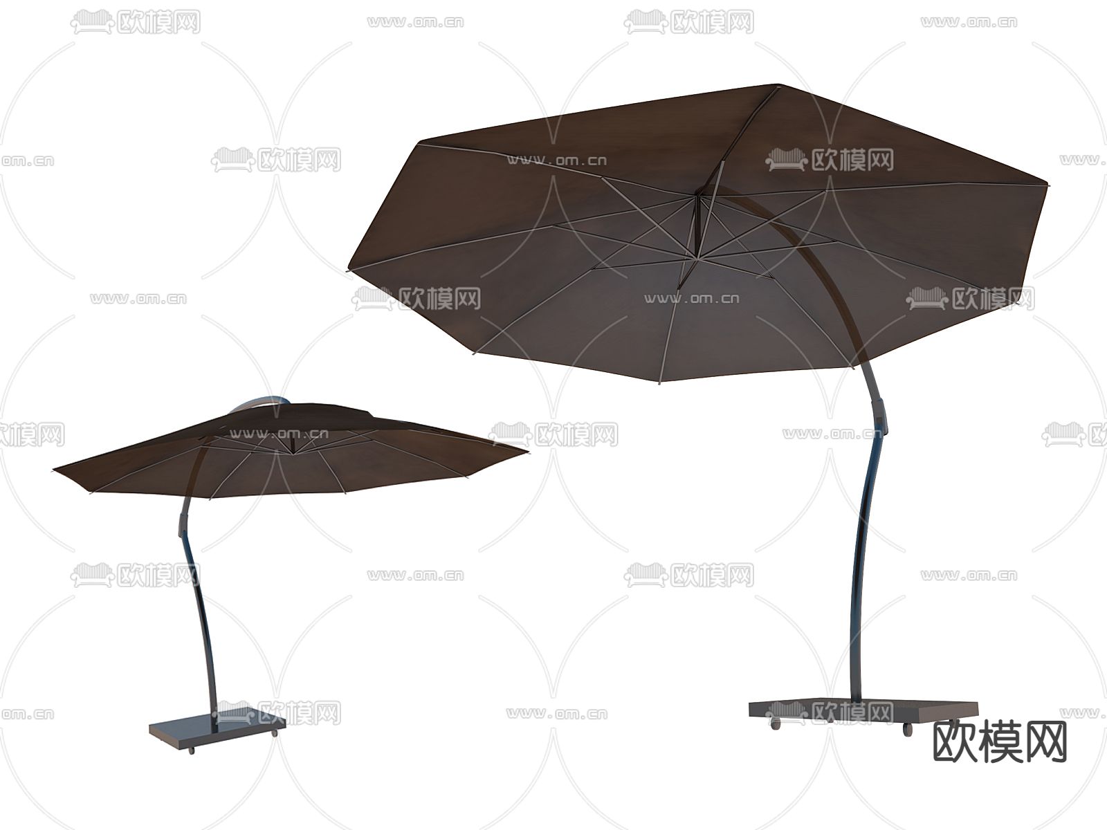 遮阳伞 太阳伞3d模型下载