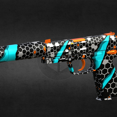  自动手枪 儿童玩具 玩具手枪su模型 