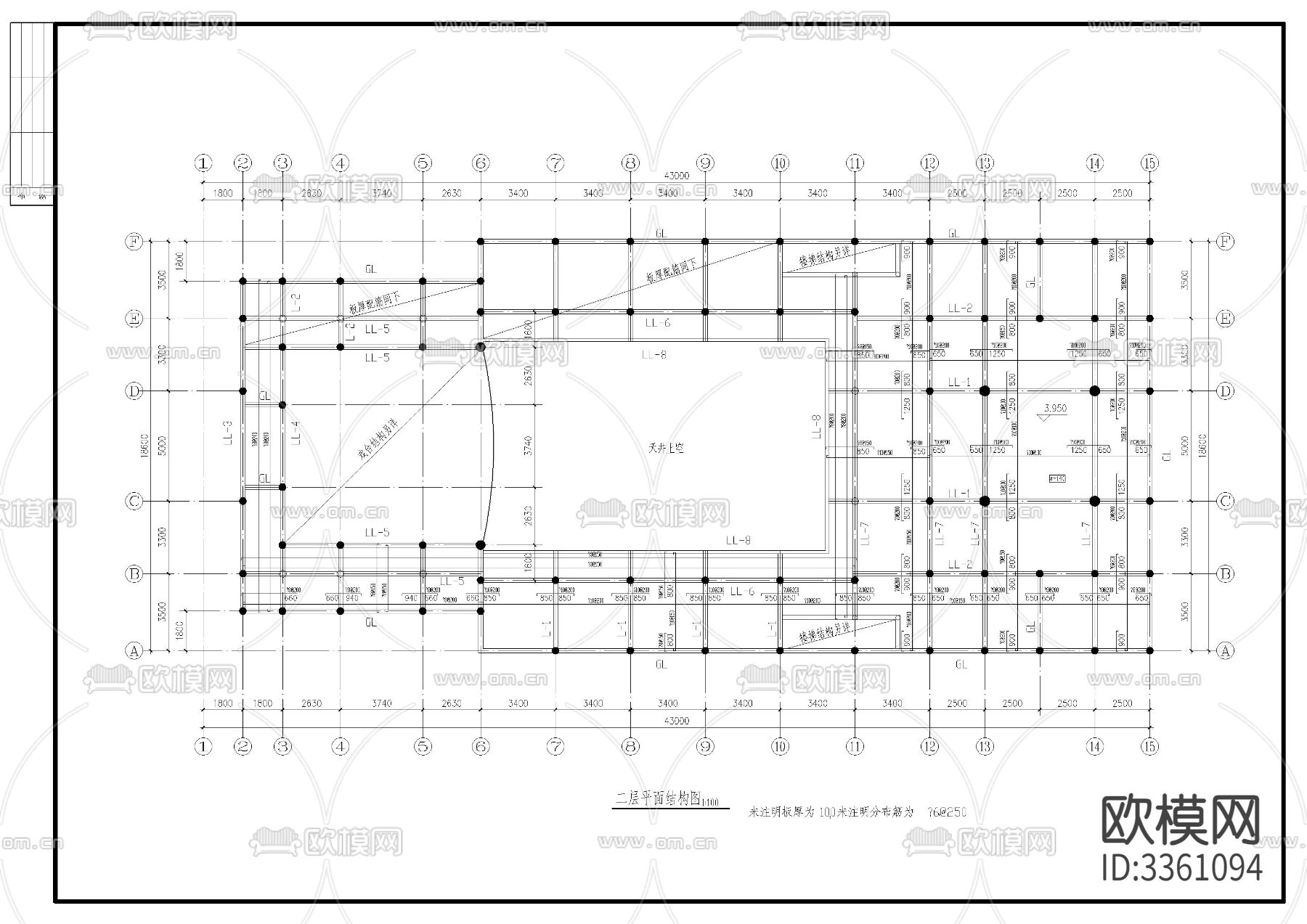 古建筑祠堂戏台CAD施工图下载（渲染图4）