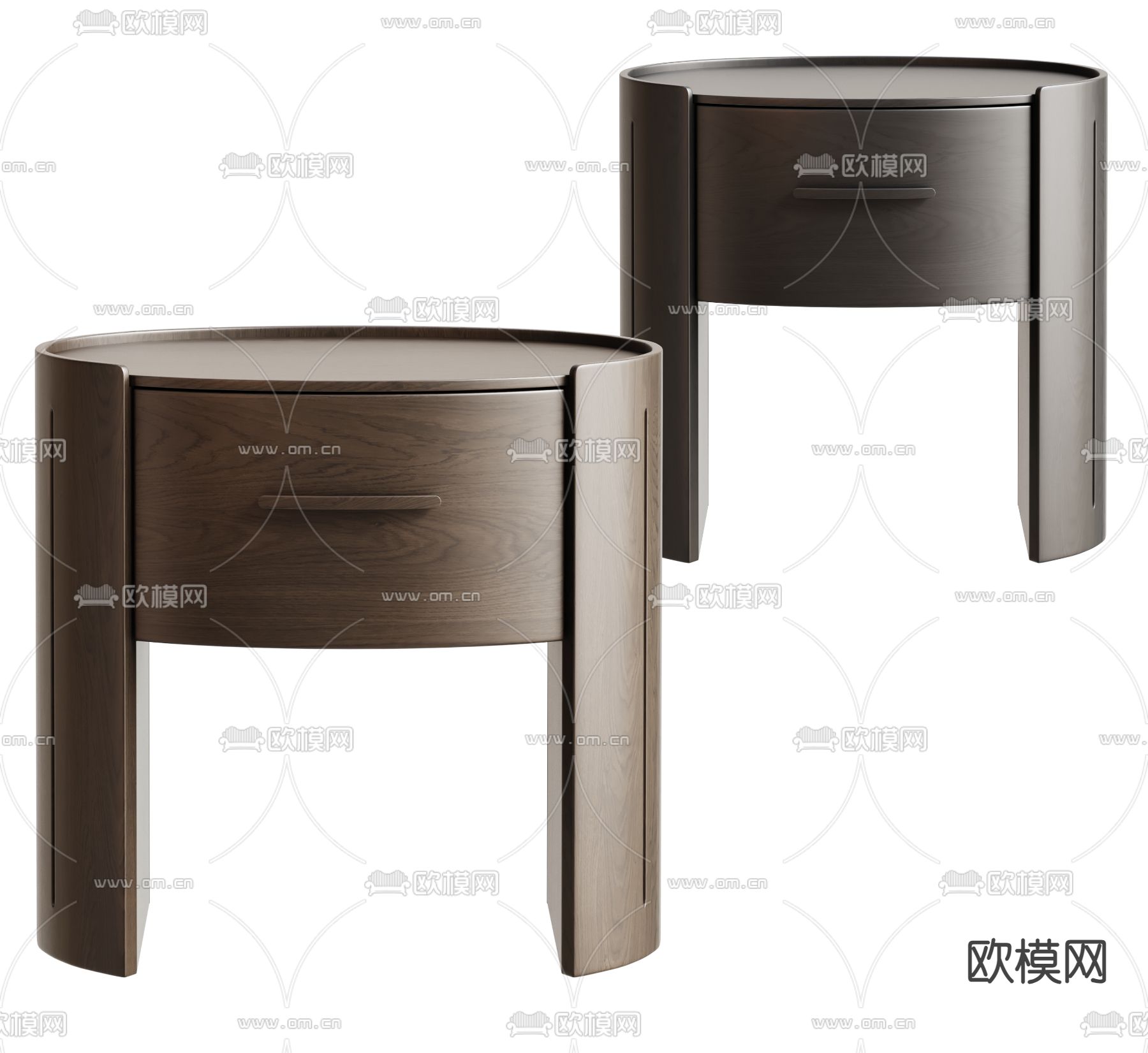 Poliform 床头柜su模型下载（渲染图2）