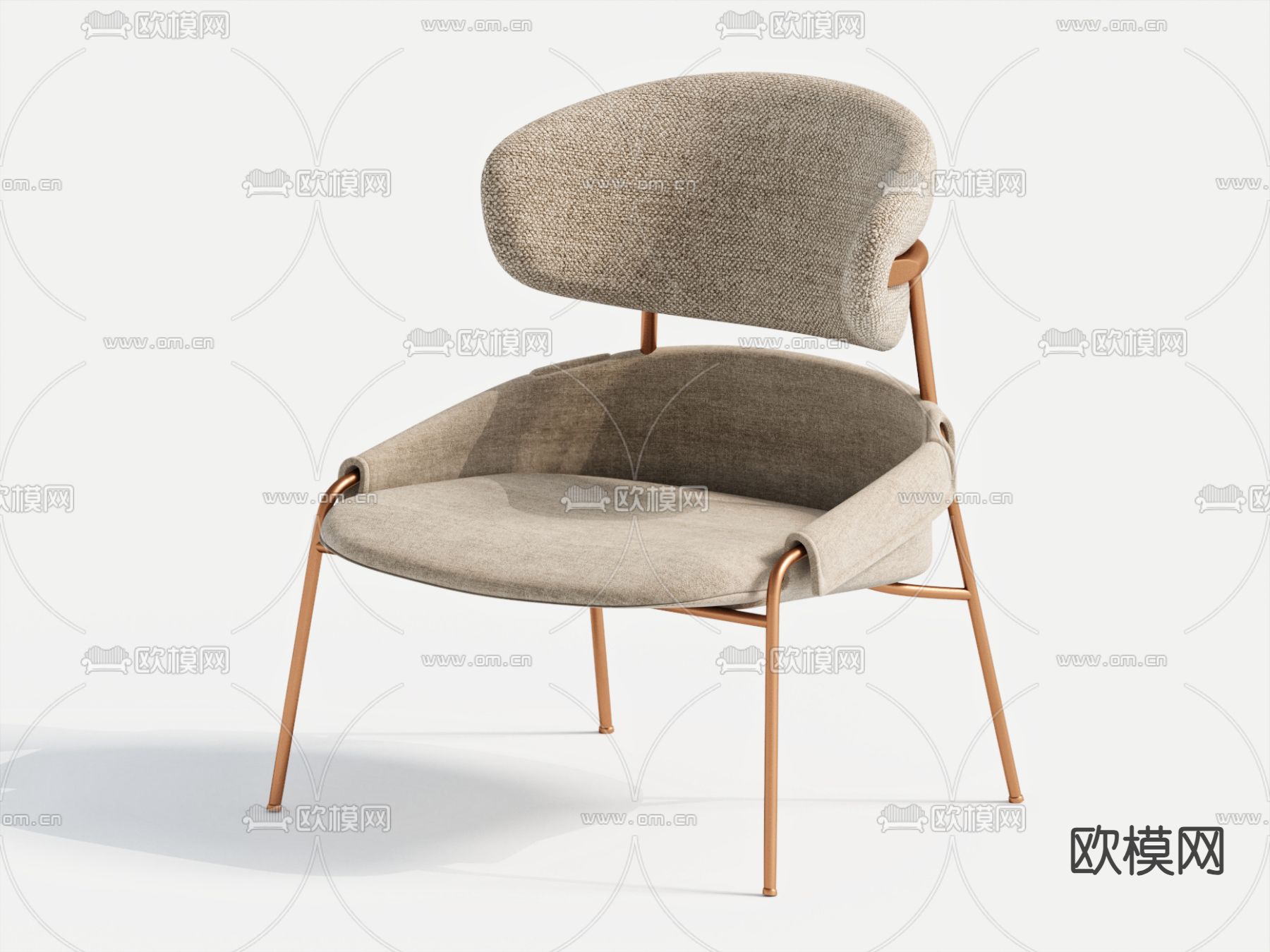 现代椅子 休闲椅3d模型下载
