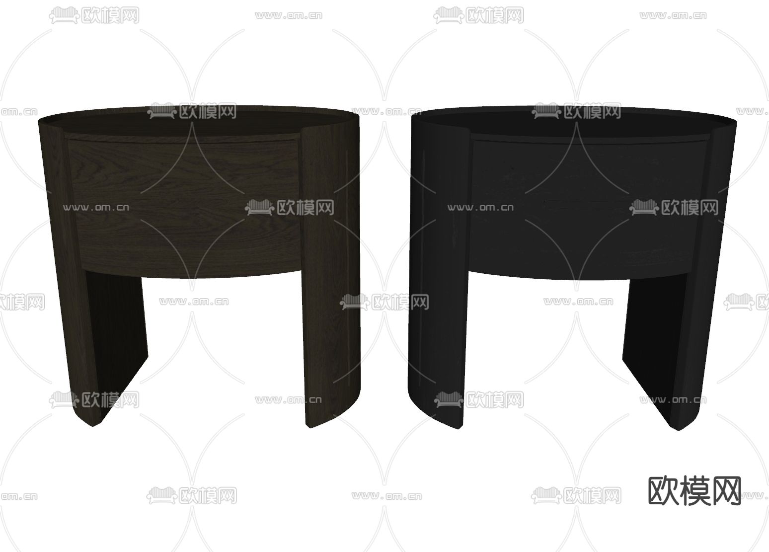 Poliform 床头柜su模型下载（渲染图1）