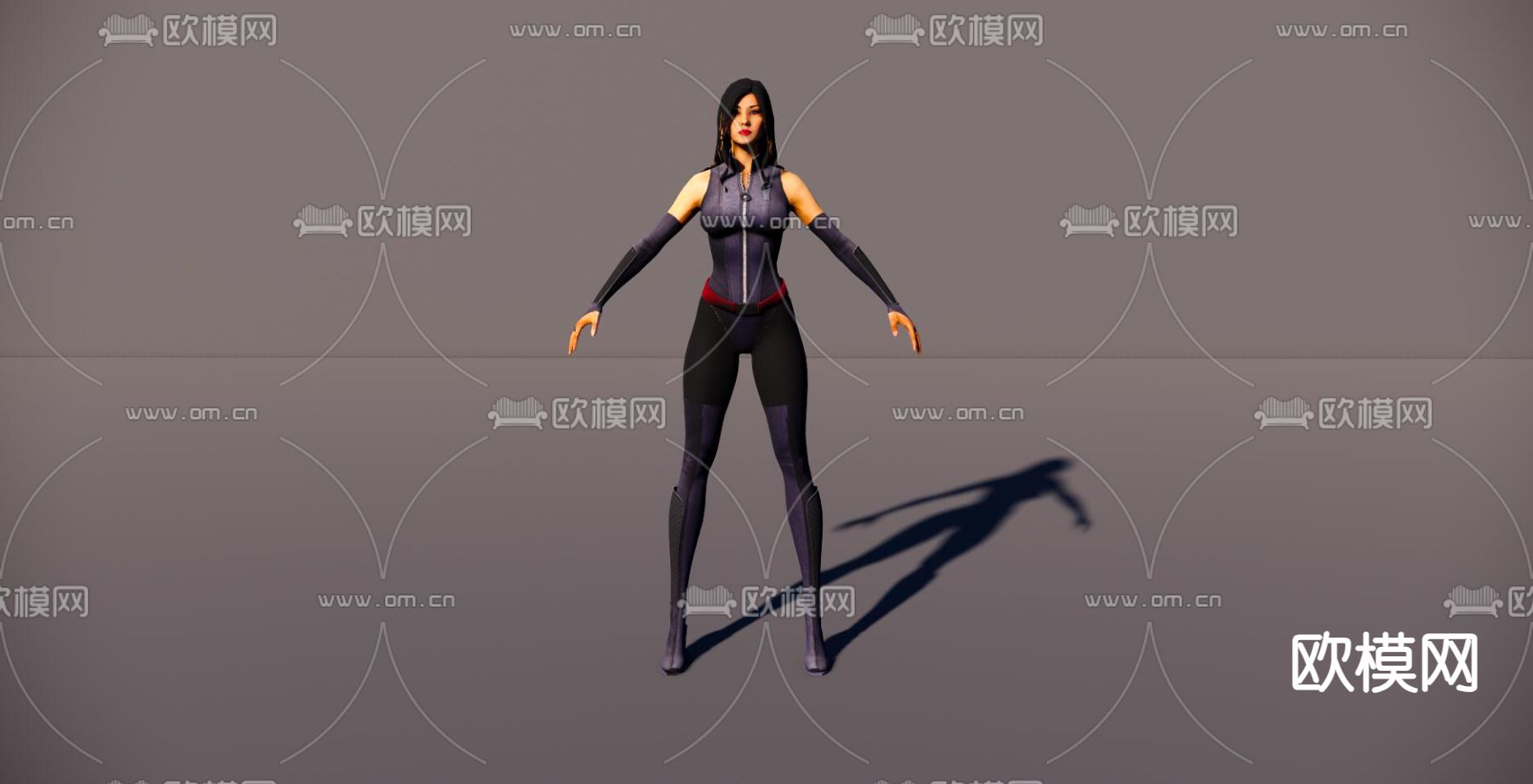 人物su模型下载（渲染图4）