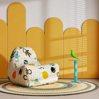  儿童休闲沙发su模型 