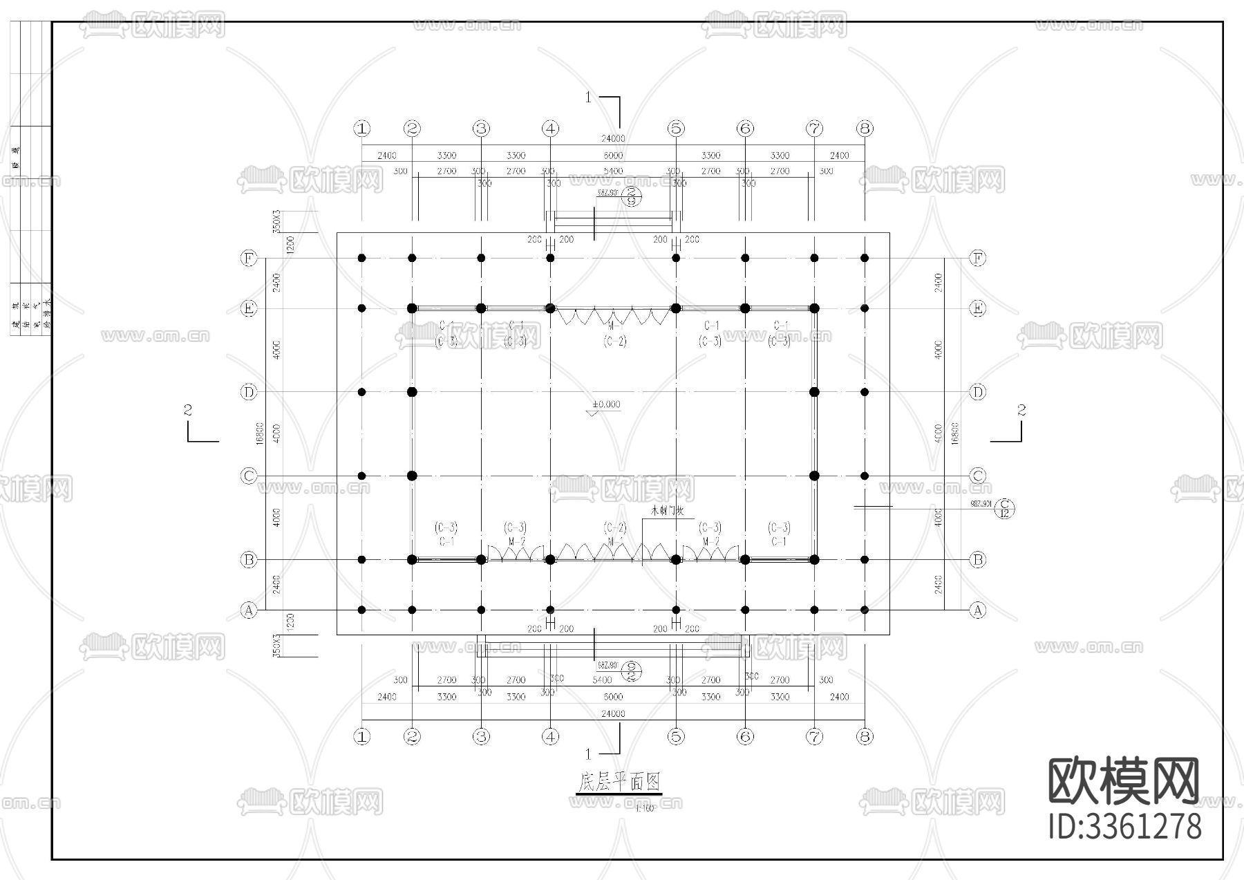 金殿CAD施工图下载（渲染图6）