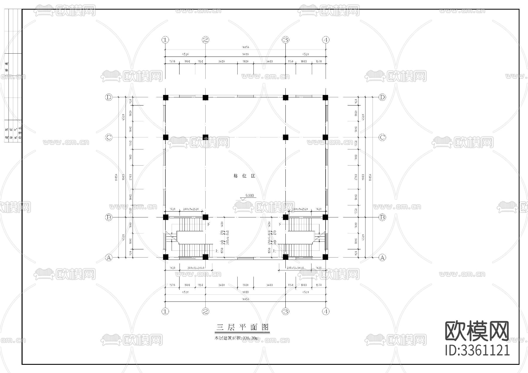 古建筑佛塔CAD施工图下载（渲染图5）