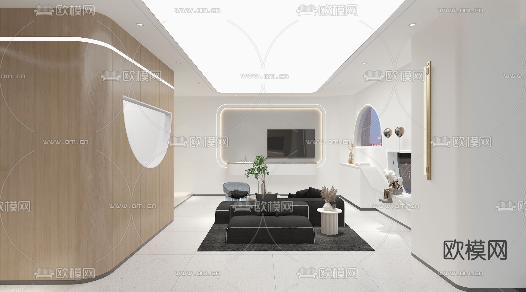 口腔医院 卫生院 诊所3d模型下载（渲染图3）