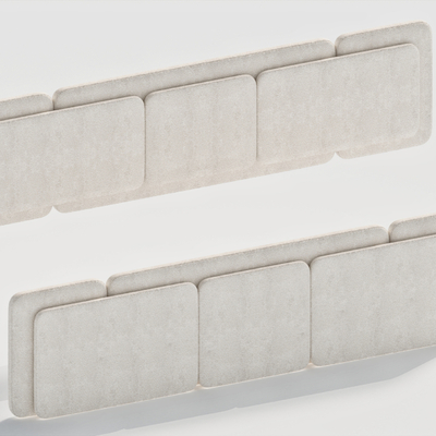  布艺软包su模型 