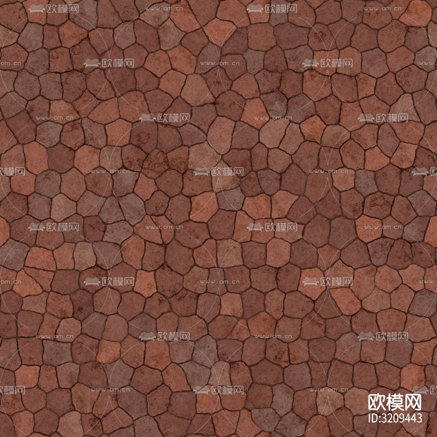 户外铺装碎石鹅卵石贴图下载