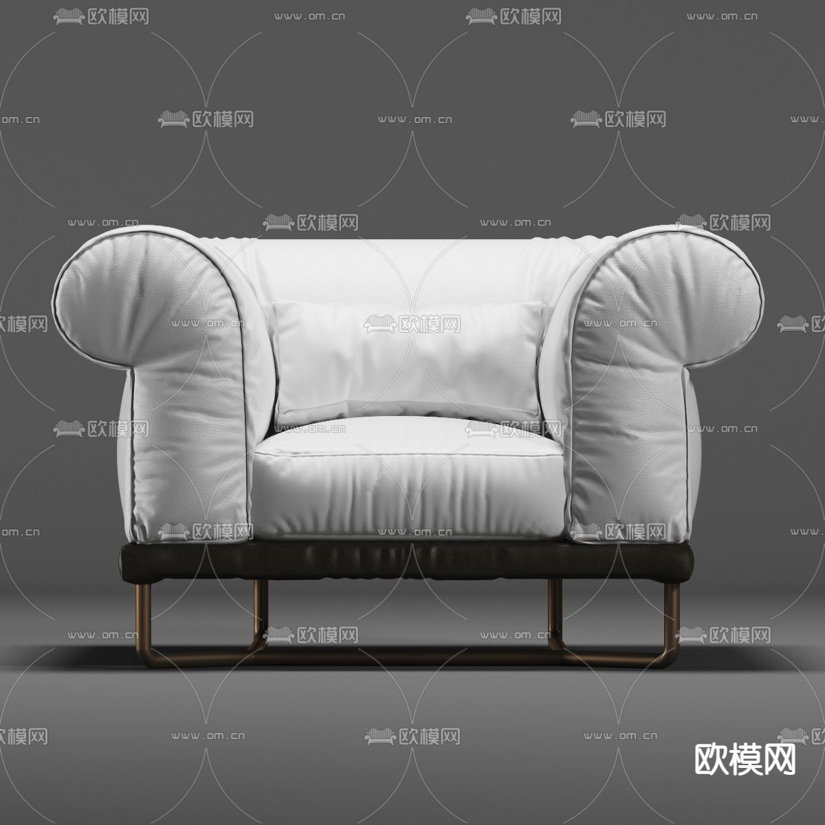 ESEDRA 单人沙发3d模型下载