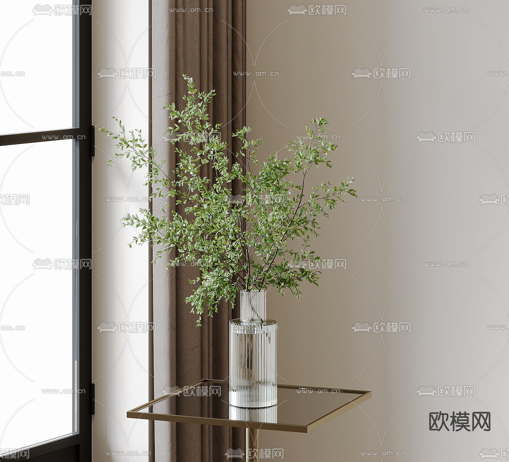 水培绿植 水生植物3d模型下载