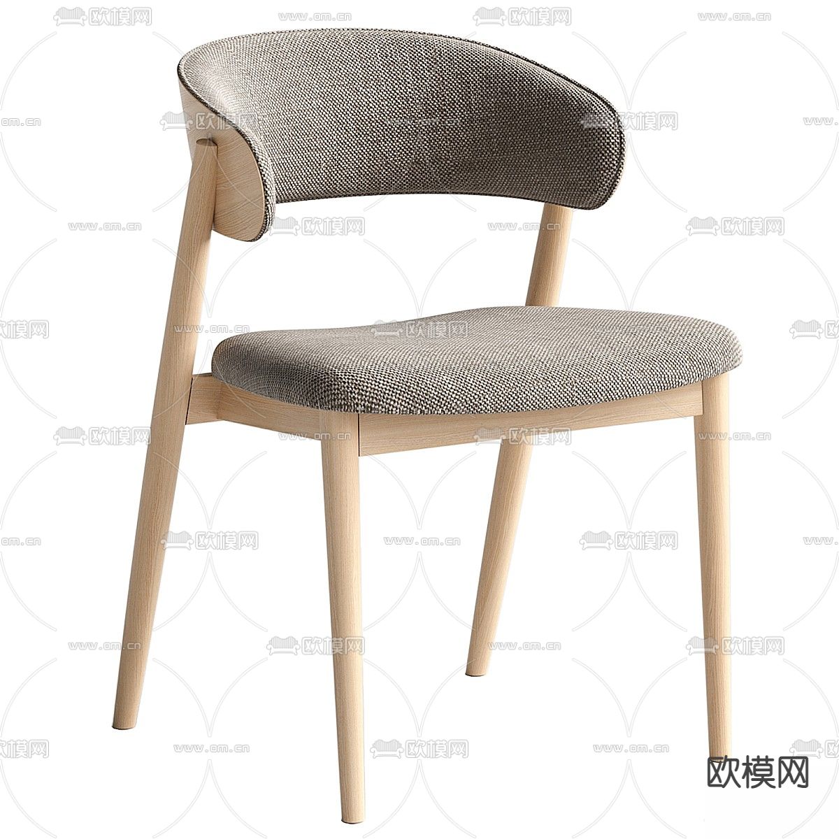 椅子 餐椅3d模型下载