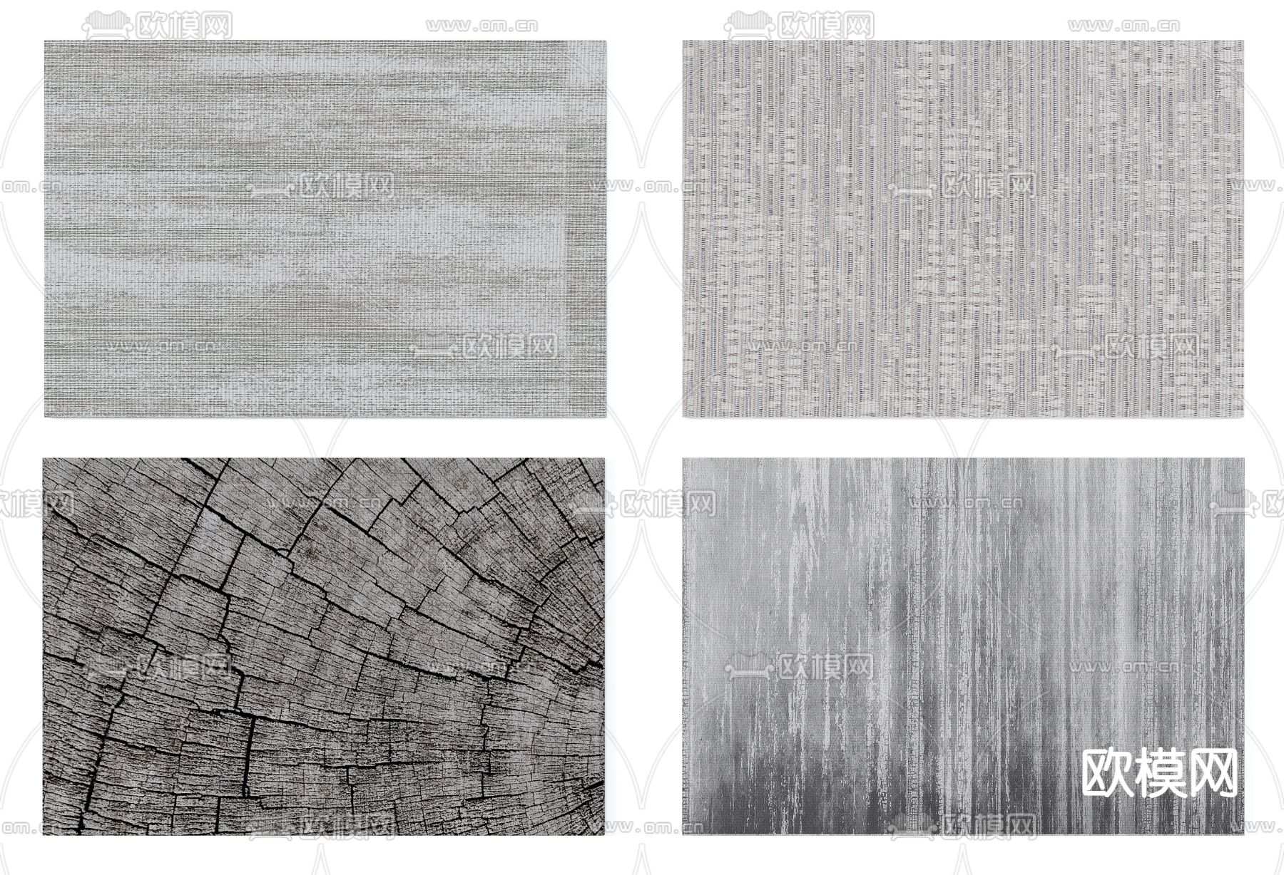 高级灰地毯 方毯3d模型下载