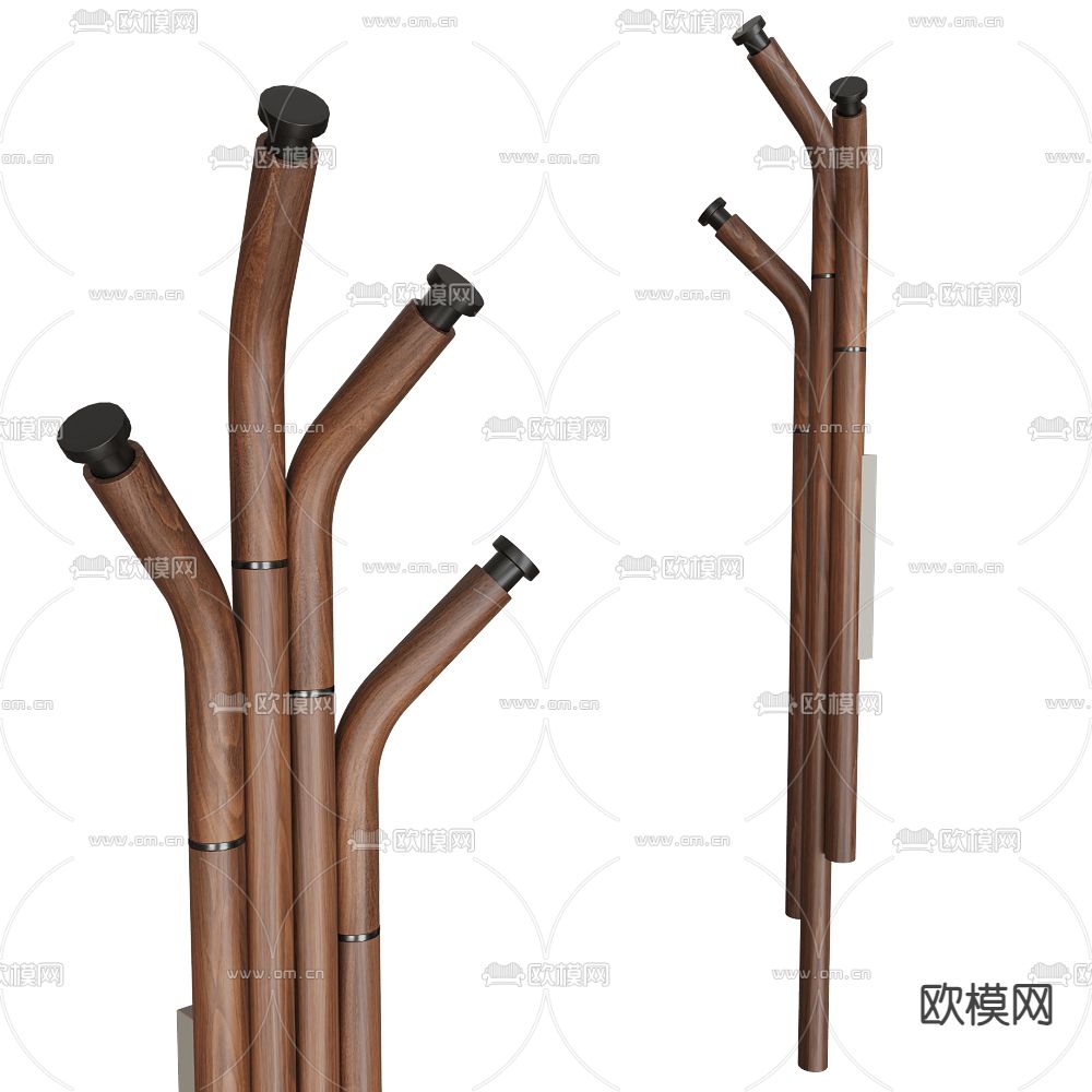 Pacini & Cappellini 衣帽架 挂衣架3d模型下载