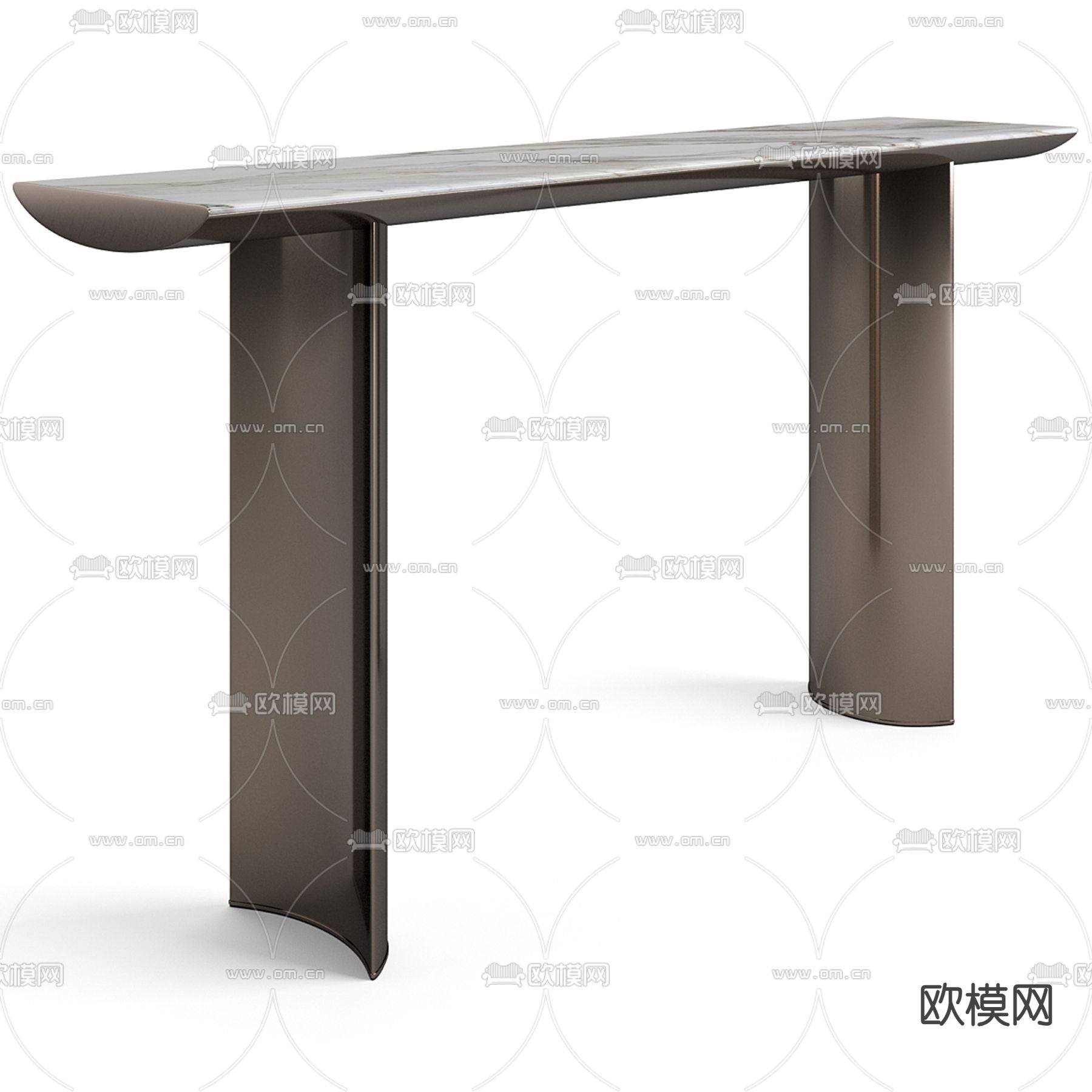 Visionnaire 端景台 条案3d模型下载（渲染图1）