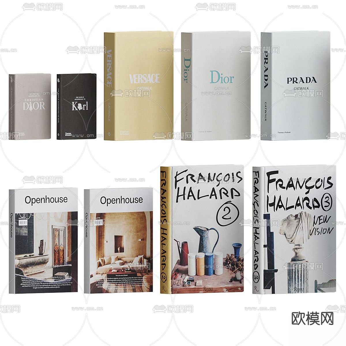 Zara 书籍 书本 书刊3d模型下载（渲染图5）