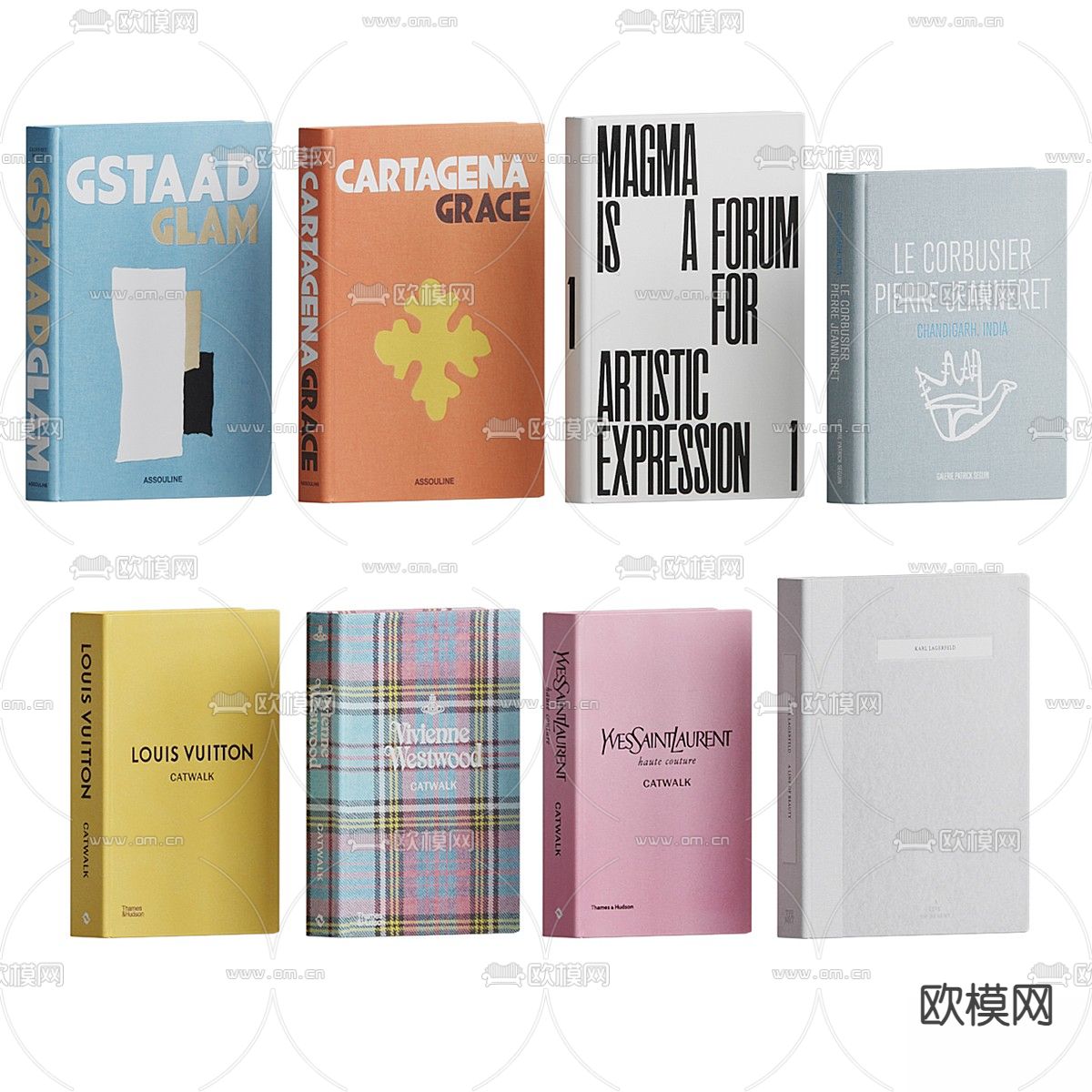 Zara 书籍 书本 书刊3d模型下载（渲染图4）