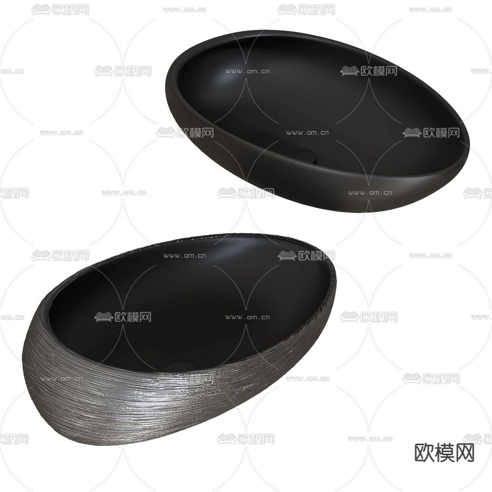 ABBER 洗手盆 台盆3d模型下载（渲染图2）