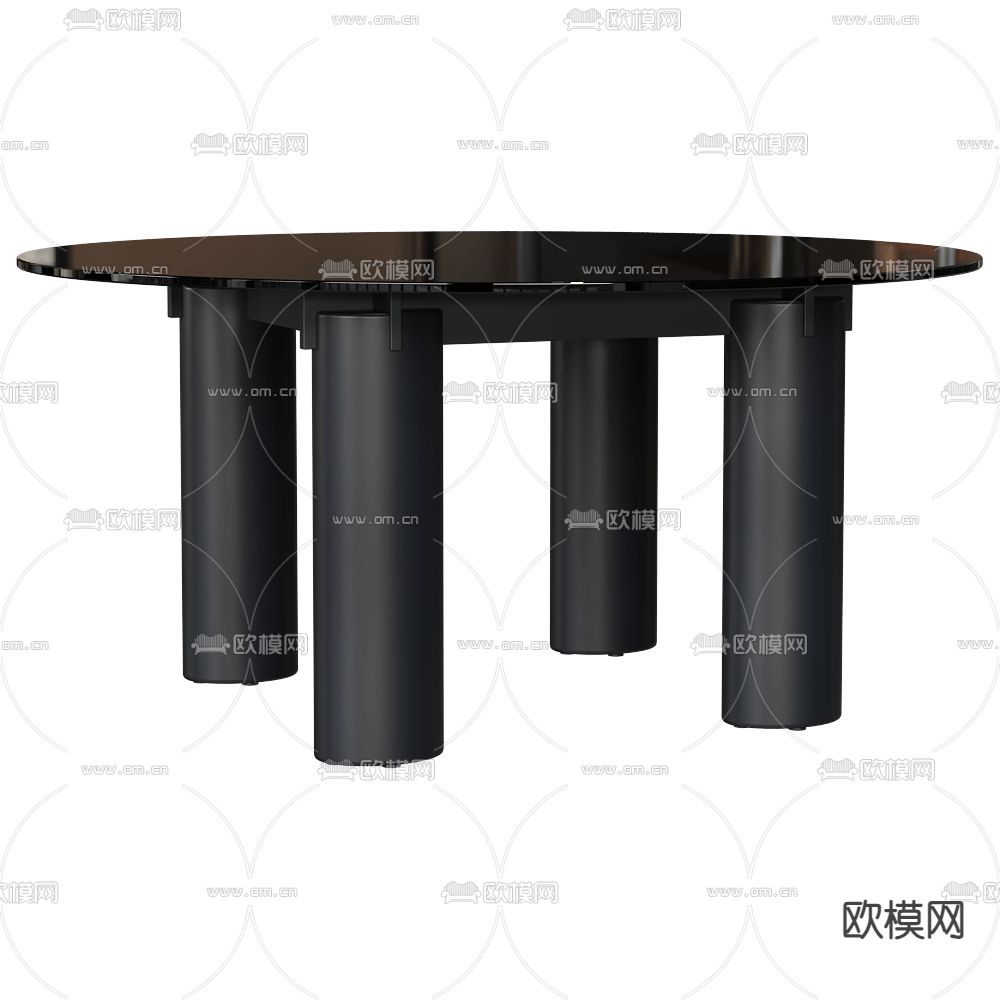 Gervasoni 餐桌3d模型下载（渲染图2）