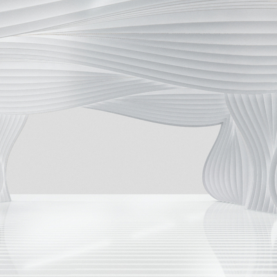  展览馆 艺术馆su模型 