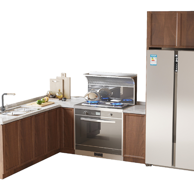  新中式厨房橱柜su模型 