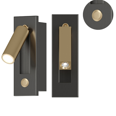  Minotti 阅读灯 壁灯su模型 