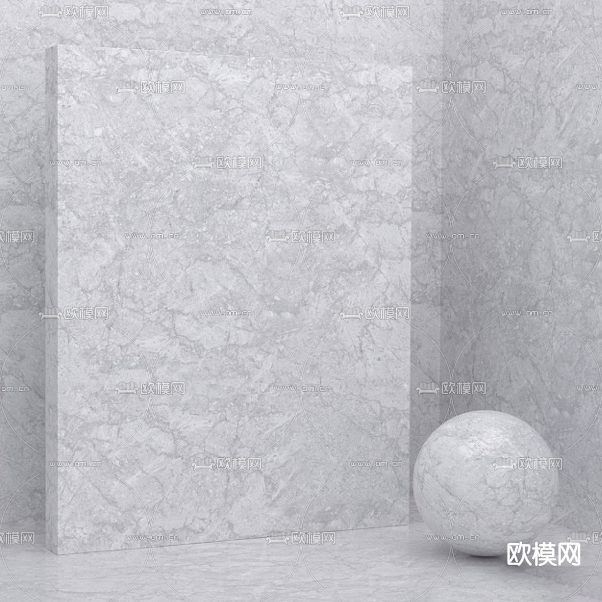 现代岩石背景墙 砖墙 石岩板 大理石免费3d模型下载