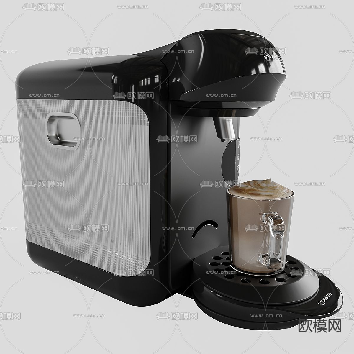 咖啡机 饮料机su模型下载（渲染图2）