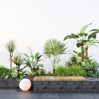  户外长凳 长条凳su模型 