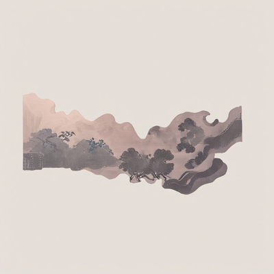  新中式壁画 壁纸贴图 