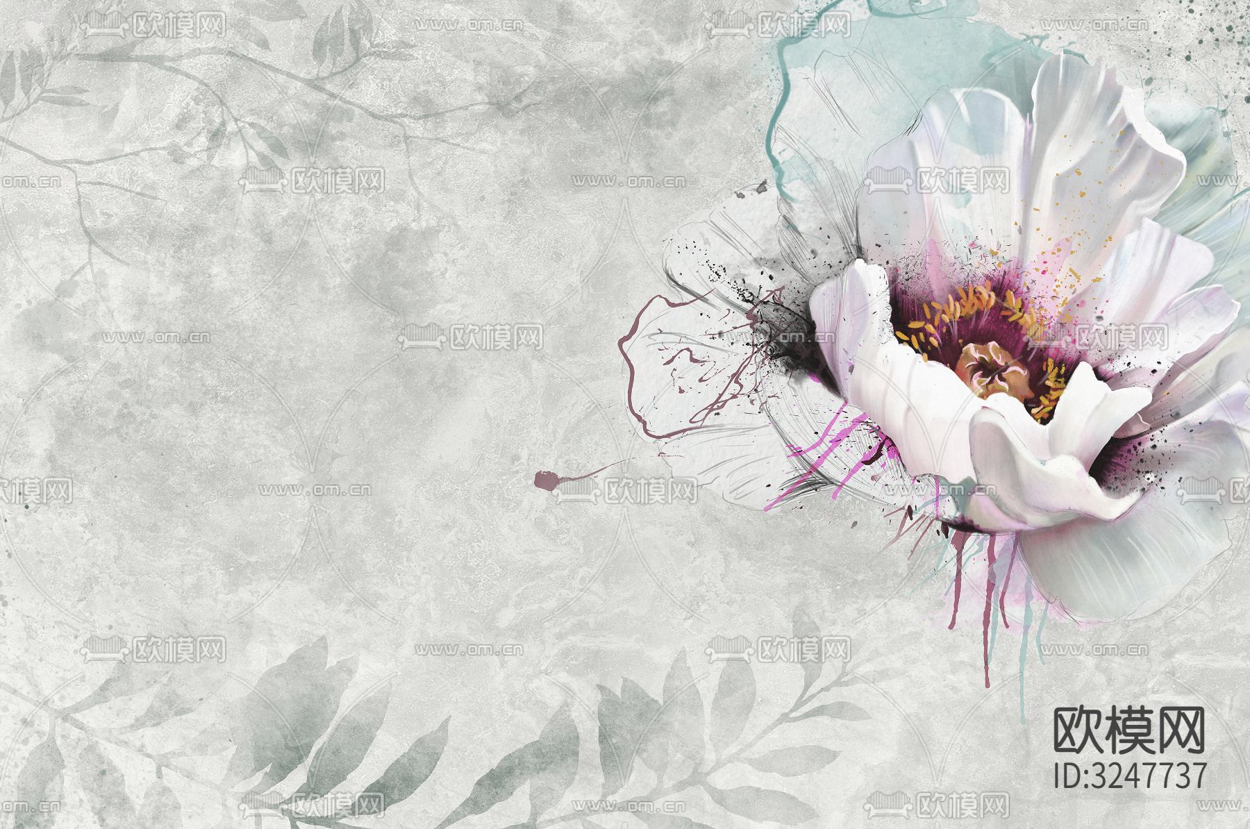 花卉壁纸贴图下载