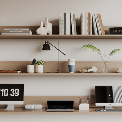  办公用品 文件夹 电脑su模型 