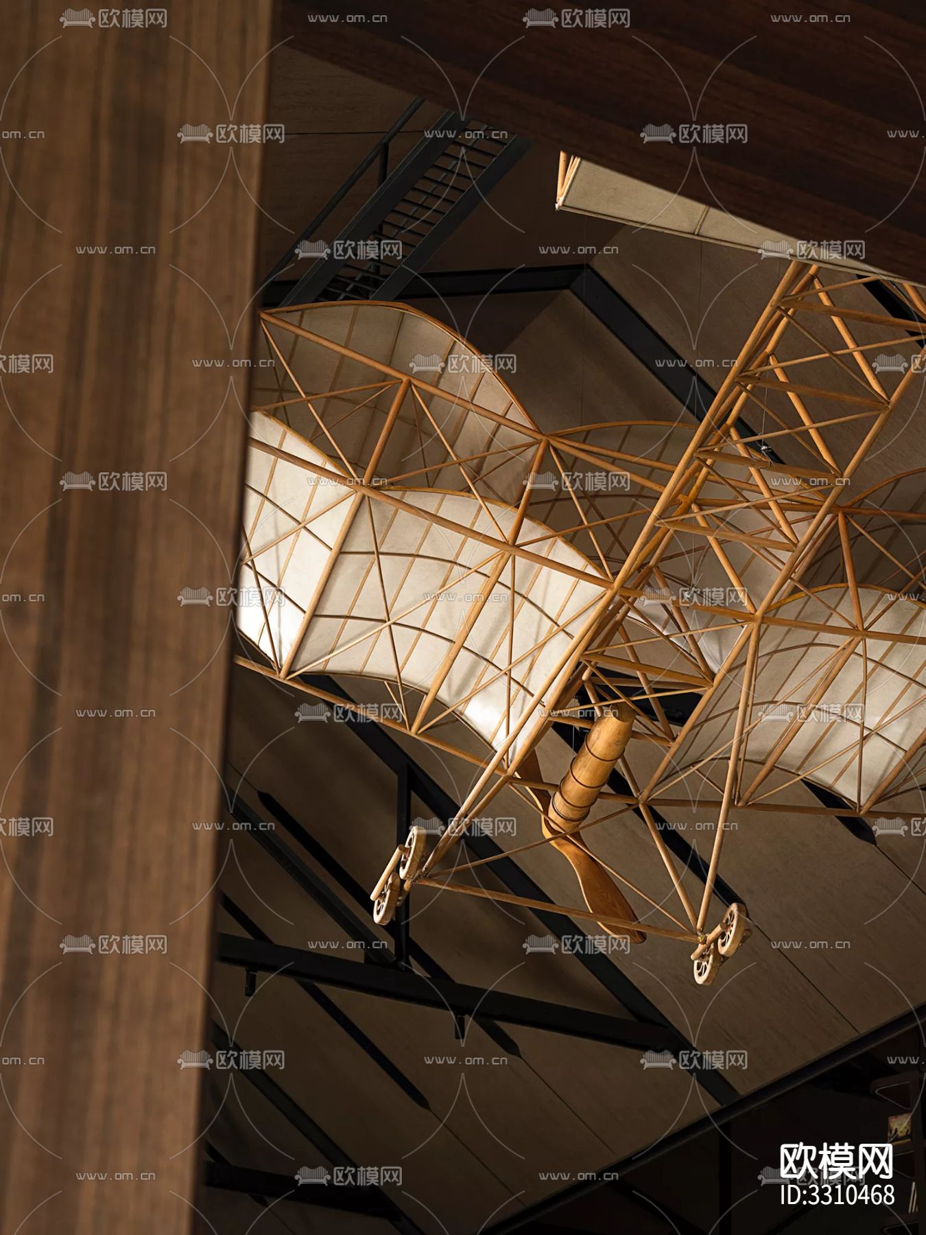 现代图书馆效果图下载（渲染图11）