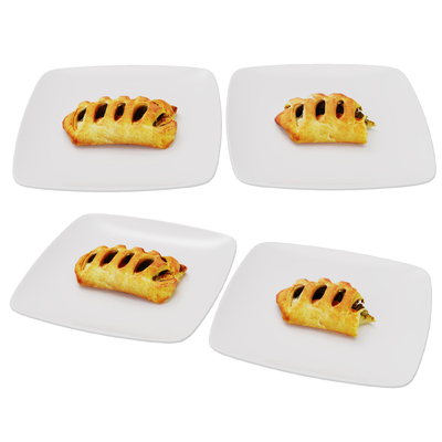  食品 面包 蛋糕su模型 