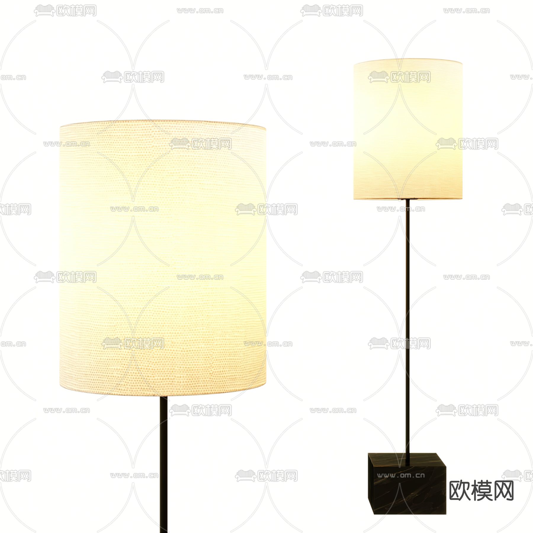 落地灯3d模型下载