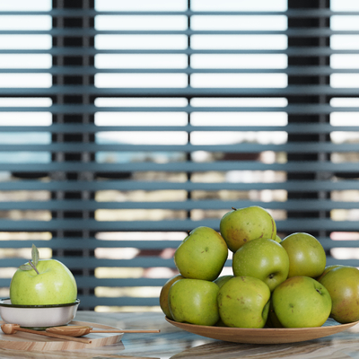  果盘 青苹果su模型 