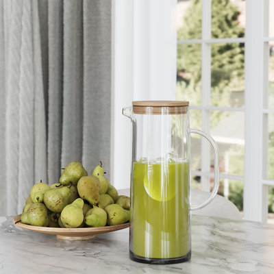  果盘 梨 饮料 水壶su模型 