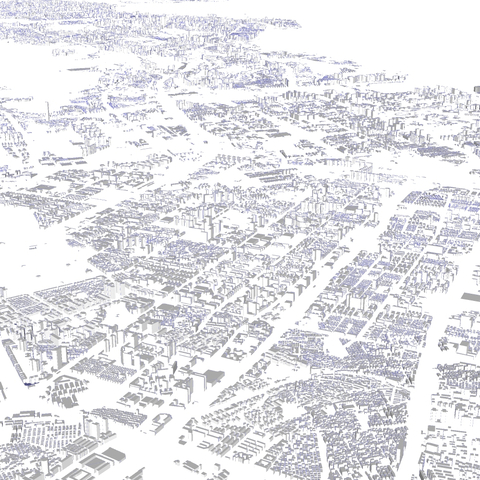  简模规划图 建筑体块 建筑群su模型 