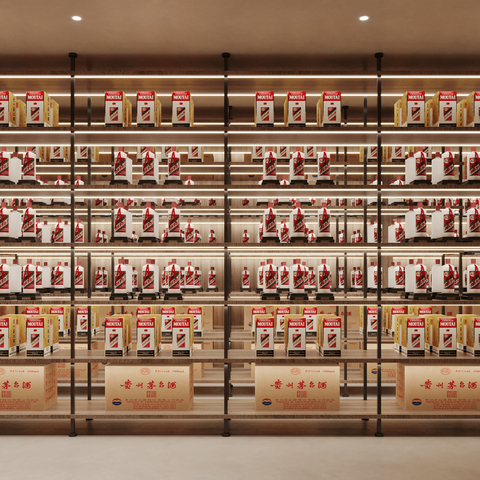  现代酒窖 藏酒室su模型 