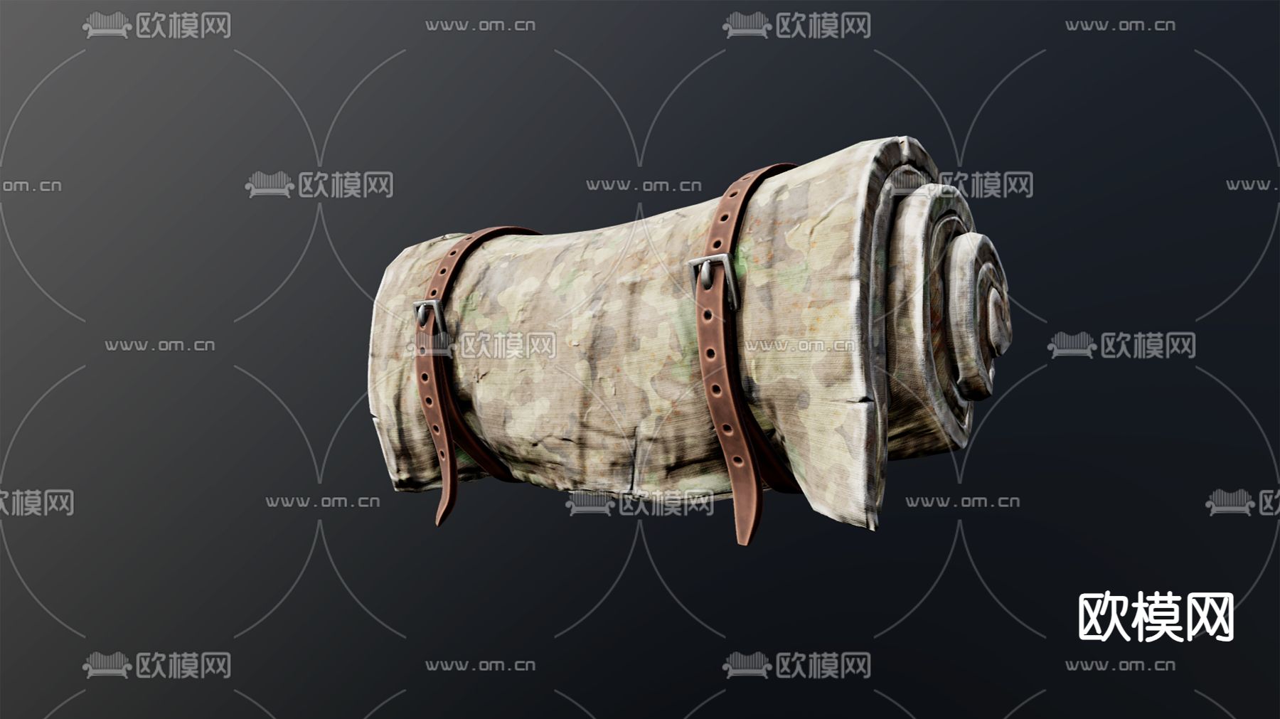 工业风睡眠垫子3d模型下载