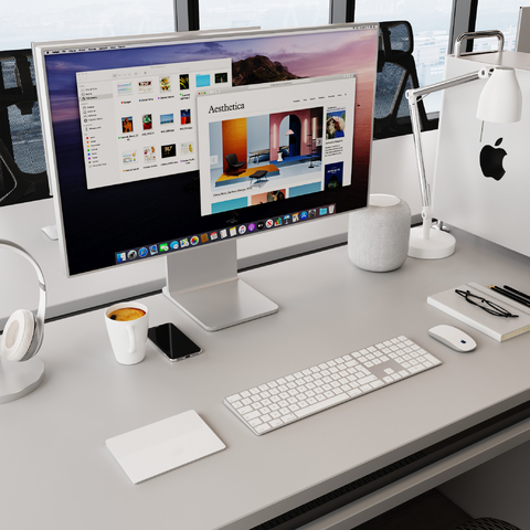  办公用品 电脑 头戴式耳机su模型 