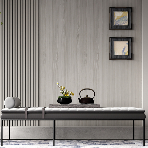  现代沙发凳 床尾凳su模型 